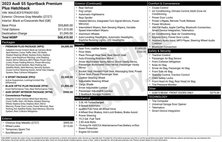 2023 Audi S5 Sportback 3.0T quattro Premium Plus