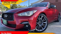 2021 Infiniti Q50 Red Sport 400