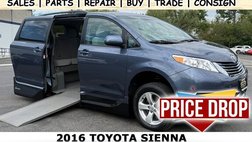 2016 Toyota Sienna Wheelchair Van