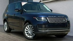 2019 Land Rover Range Rover HSE
