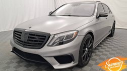 2016 Mercedes-Benz S-Class AMG S 63