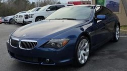 2005 BMW 6 Series 645Ci