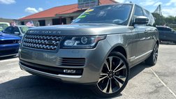 2017 Land Rover Range Rover HSE