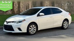 2016 Toyota Corolla LE