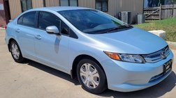 2012 Honda Civic Hybrid 4dr Sdn L4 CVT w/Leather