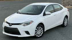 2016 Toyota Corolla LE