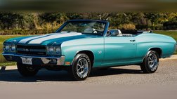 1970 Chevrolet Convertible LS6 Frame off Restored