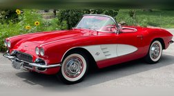 1961 Chevrolet Corvette Red on Red