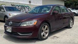 2012 Volkswagen Passat SE PZEV