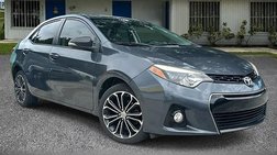 2015 Toyota Corolla S Plus
