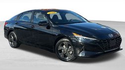 2022 Hyundai Elantra Hybrid Blue