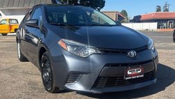 2016 Toyota Corolla LE