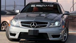 2012 Mercedes-Benz C-Class C 63 AMG
