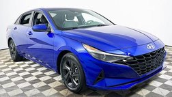 2023 Hyundai Elantra Hybrid Blue