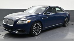 2017 Lincoln Continental Black Label