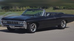 1967 Chevrolet Impala Convertible, 327 / Automatic, Triple Black