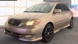 2003 Toyota Corolla CE