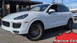 2017 Porsche Cayenne Platinum Edition