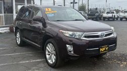 2012 Toyota Highlander Hybrid Limited