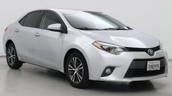 2016 Toyota Corolla LE Plus