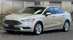 2018 Ford Fusion Hybrid S