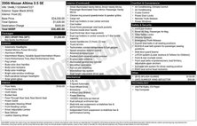 2006 Nissan Altima 3.5 SE