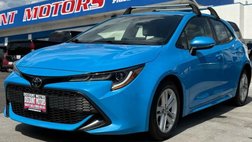 2020 Toyota Corolla Hatchback SE