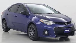 2015 Toyota Corolla S Plus