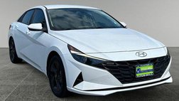 2022 Hyundai Elantra Hybrid Blue