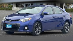 2015 Toyota Corolla S Plus