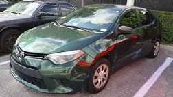 2014 Toyota Corolla LE Eco