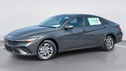 2026 Hyundai Elantra Hybrid Blue