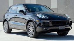 2017 Porsche Cayenne Platinum Edition