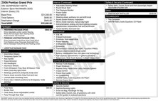 2006 Pontiac Grand Prix Base