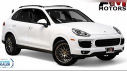 2017 Porsche Cayenne Platinum Edition