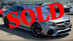 2018 Mercedes-Benz E-Class AMG E 63 S
