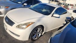 2009 Infiniti G37 Coupe 