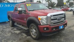 2015 Ford Super Duty F-350 Platinum