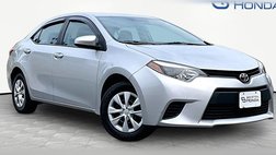 2016 Toyota Corolla L