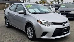 2014 Toyota Corolla LE