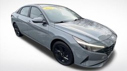 2023 Hyundai Elantra Hybrid Blue