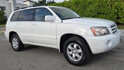 2001 Toyota Highlander Base