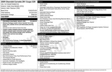 2009 Chevrolet Corvette ZR1