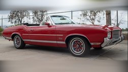 1971 Oldsmobile Cutlass 1971 Red Oldsmobile Cutlass Supreme Convertible