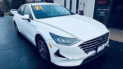 2021 Hyundai Sonata Hybrid Blue