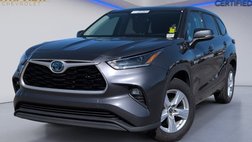 2021 Toyota Highlander Hybrid LE