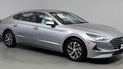 2021 Hyundai Sonata Hybrid Blue