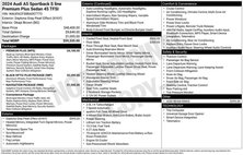 2024 Audi A5 Sportback quattro S line Prem Plus 45 TFSI