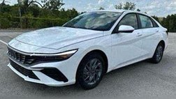 2025 Hyundai Elantra Hybrid Blue