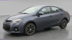 2015 Toyota Corolla S Plus